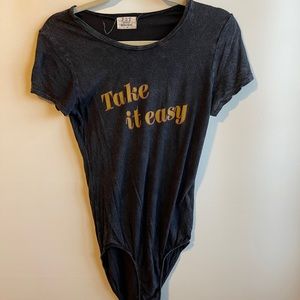 “Take it Easy” Bodysuit